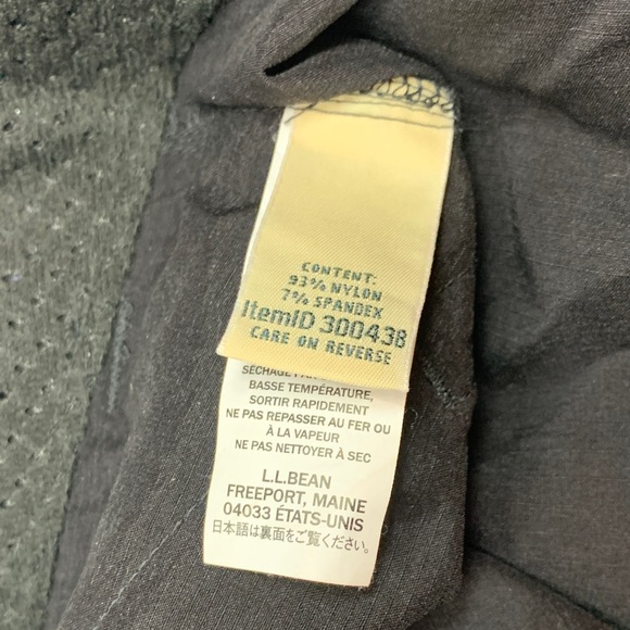 NWOT Women's L.L. Bean Vista Mid-Rise Trekking Black Cargo Pants size 10 - Picture 2 of 11